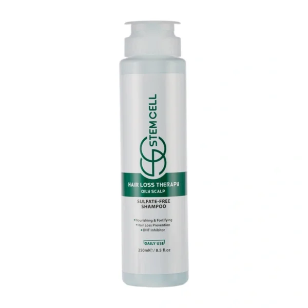 شامپو ضد ریزش استم سل مناسب موی چرب حجم 250mL